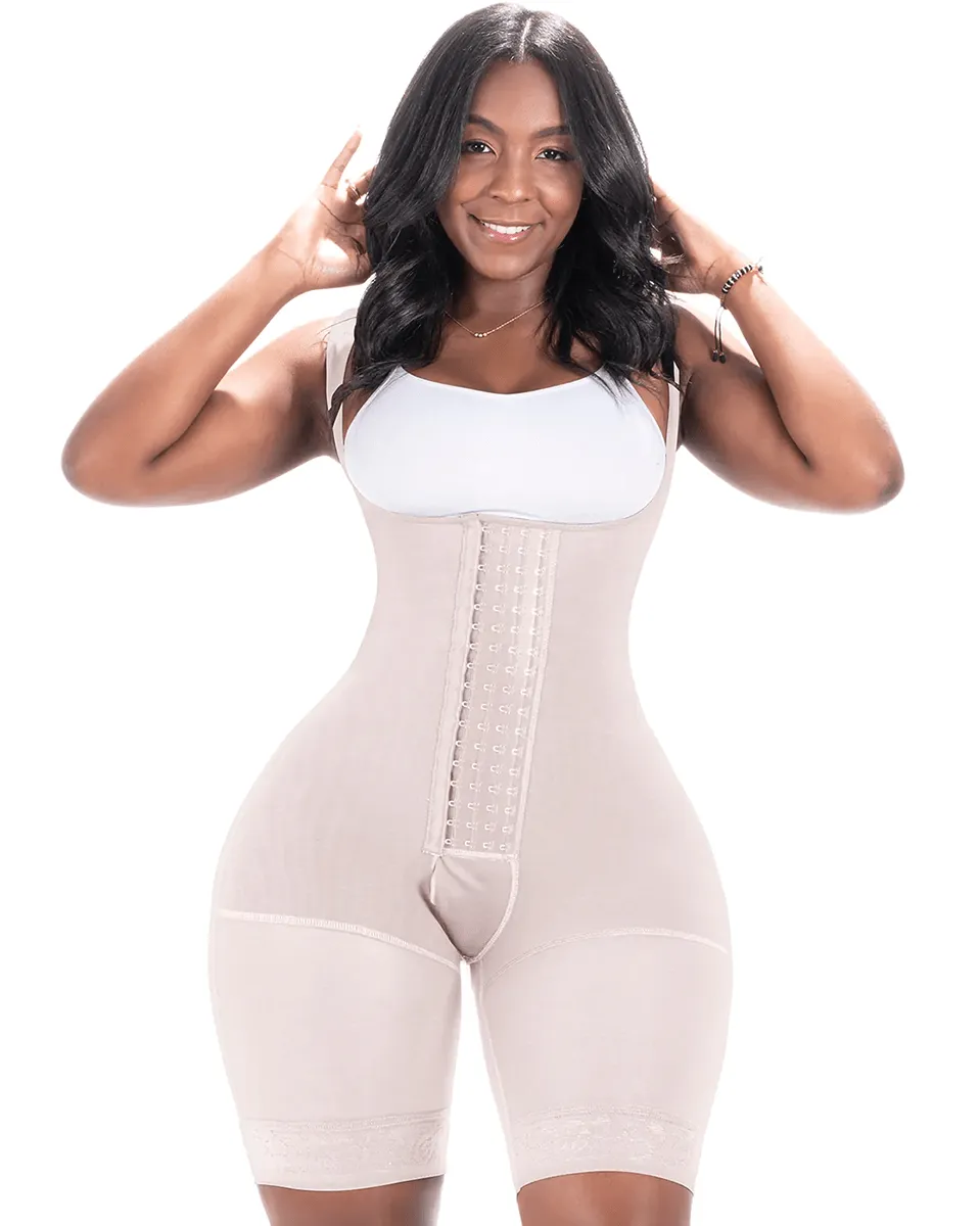 Bling Shapers Colombian Faja with Butt Lift Tummy For Curvy Women