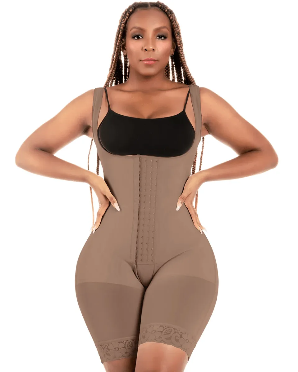 Bling Shapers Colombian Faja with Butt Lift Tummy For Curvy Women