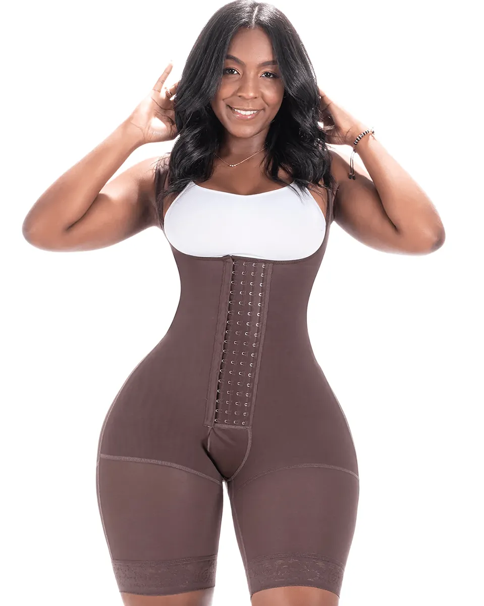 Bling Shapers Colombian Faja with Butt Lift Tummy For Curvy Women