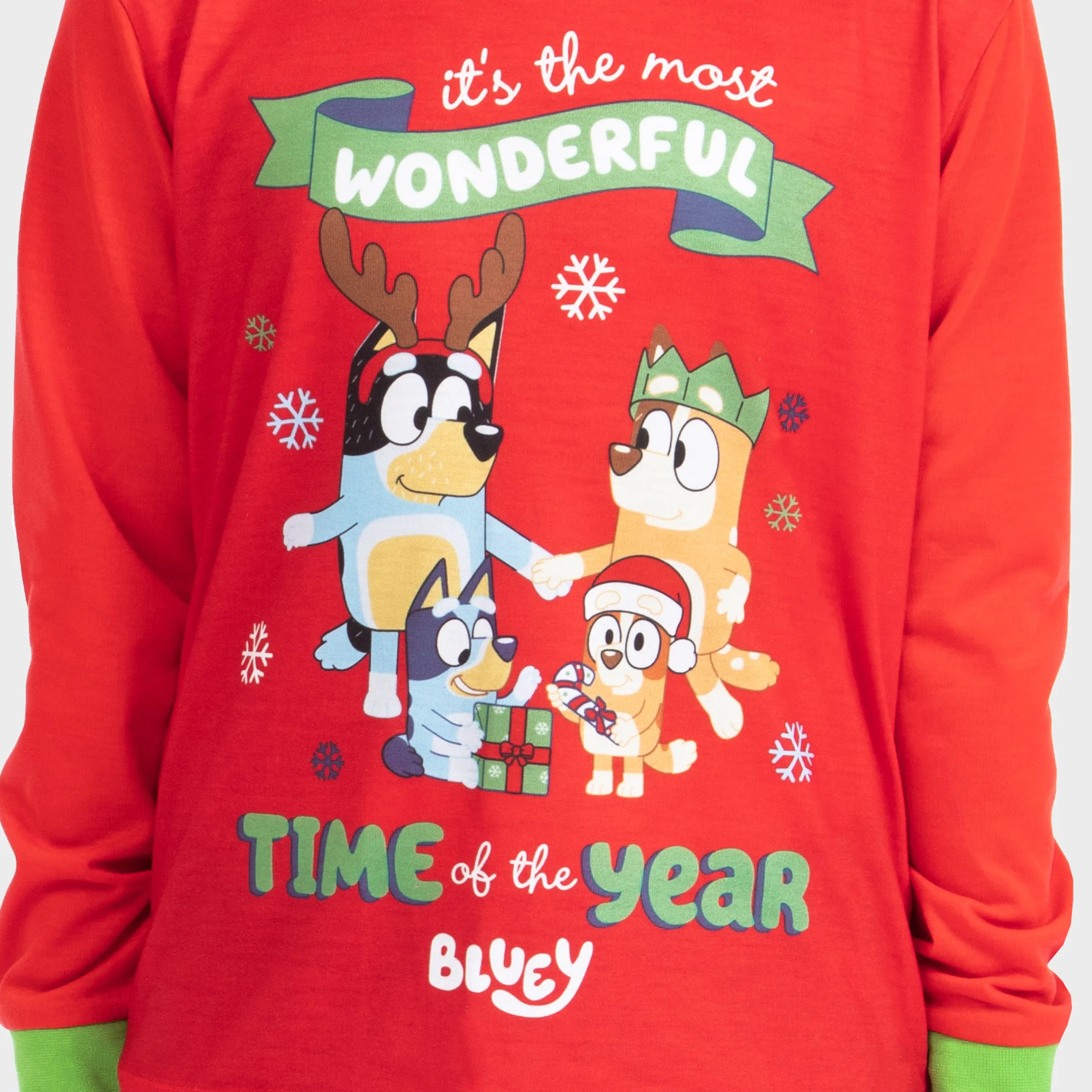Bluey Girls Christmas Pajamas