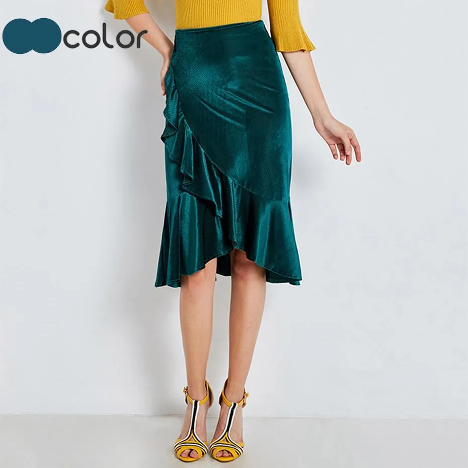Bonnie Mermaid Asymmetric Skirts
