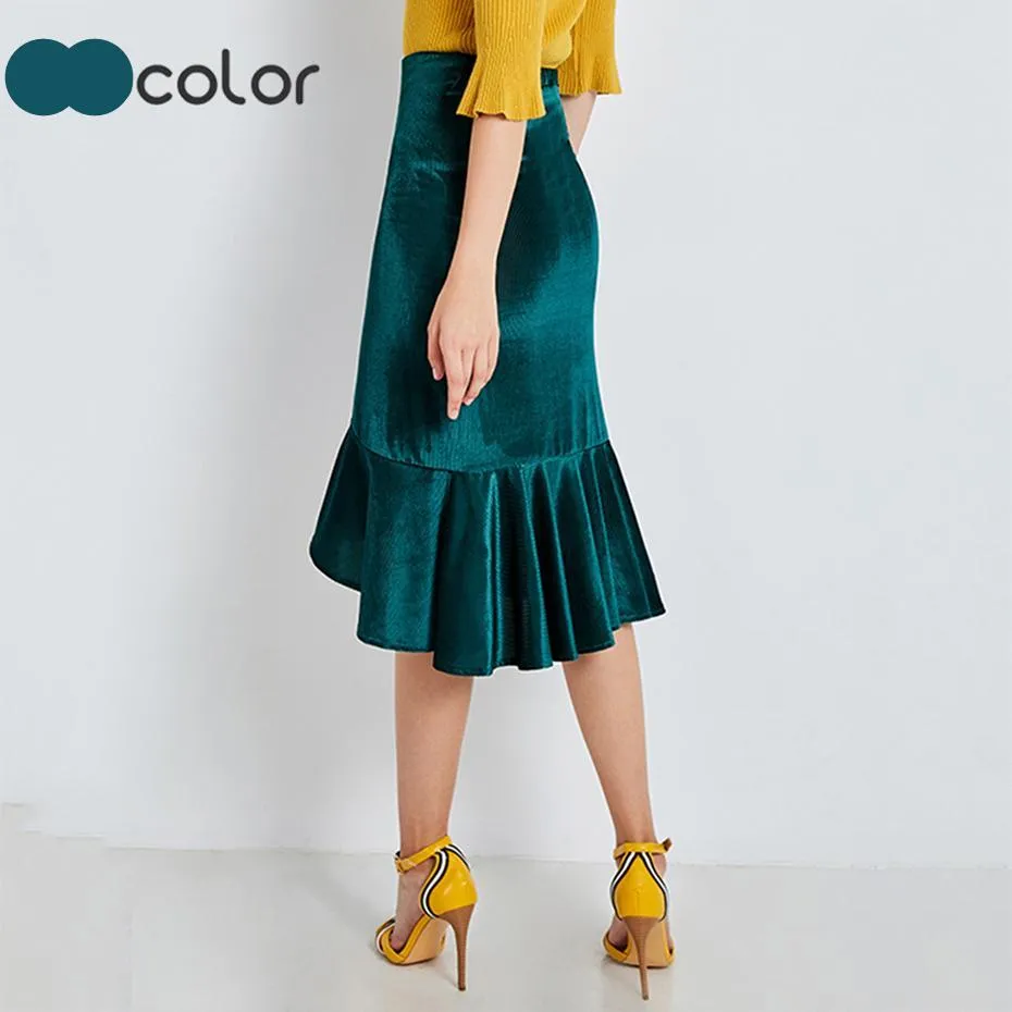 Bonnie Mermaid Asymmetric Skirts