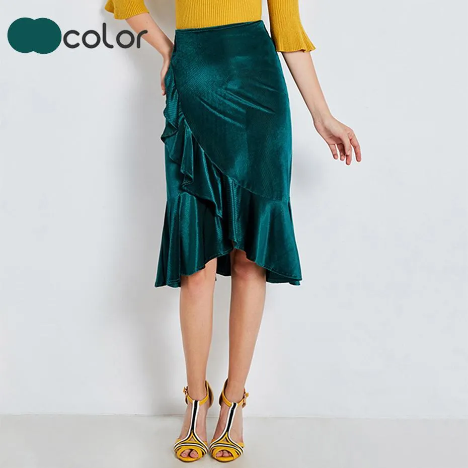 Bonnie Mermaid Asymmetric Skirts
