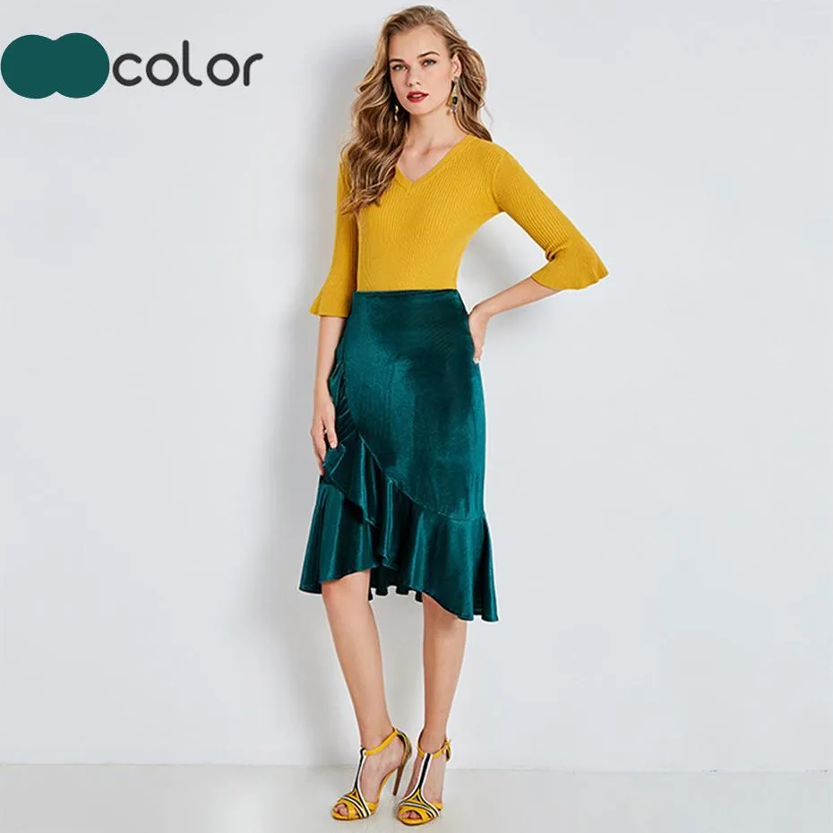 Bonnie Mermaid Asymmetric Skirts