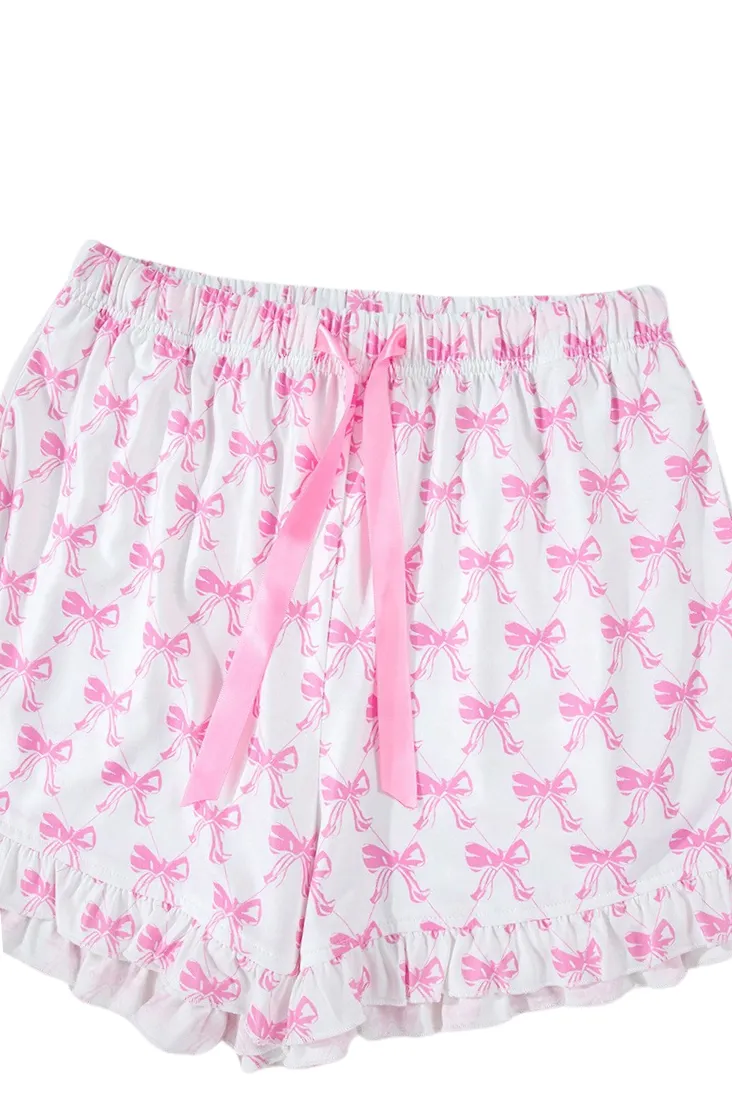 Bow Pajamas Set