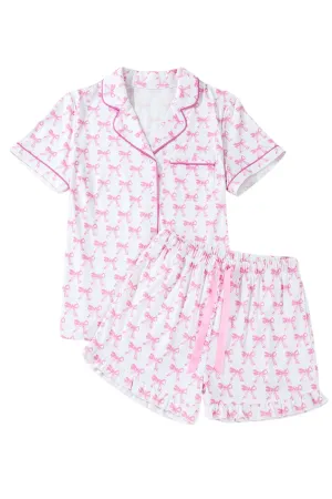 Bow Pajamas Set