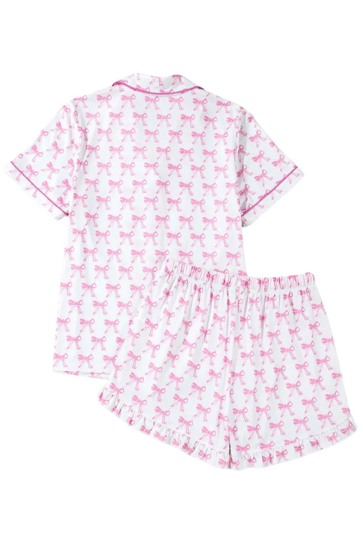Bow Pajamas Set