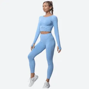Breathable High-Waist Ankle-Length Leggings