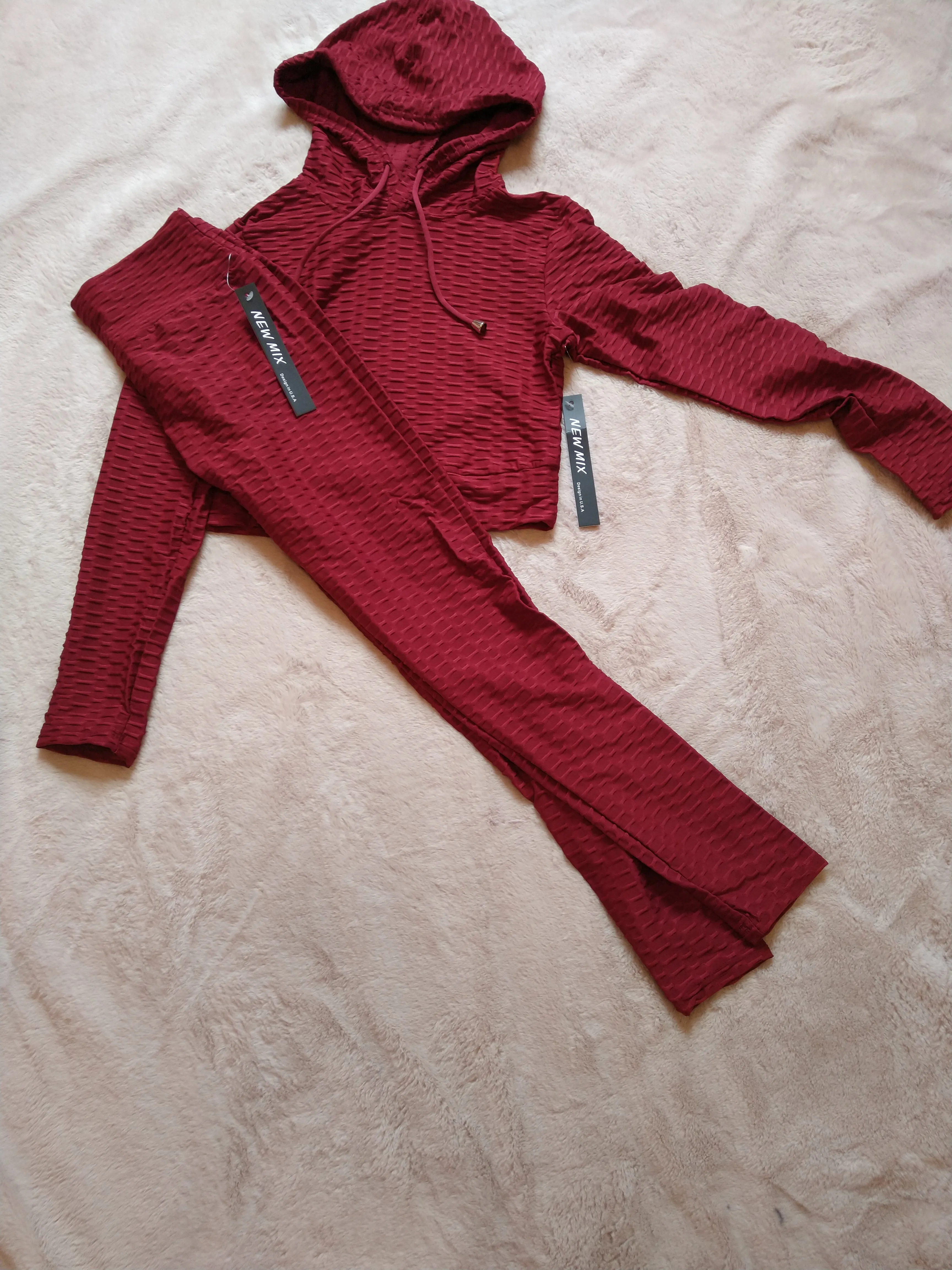 Butt accentuating ruch jogging/ yoga set