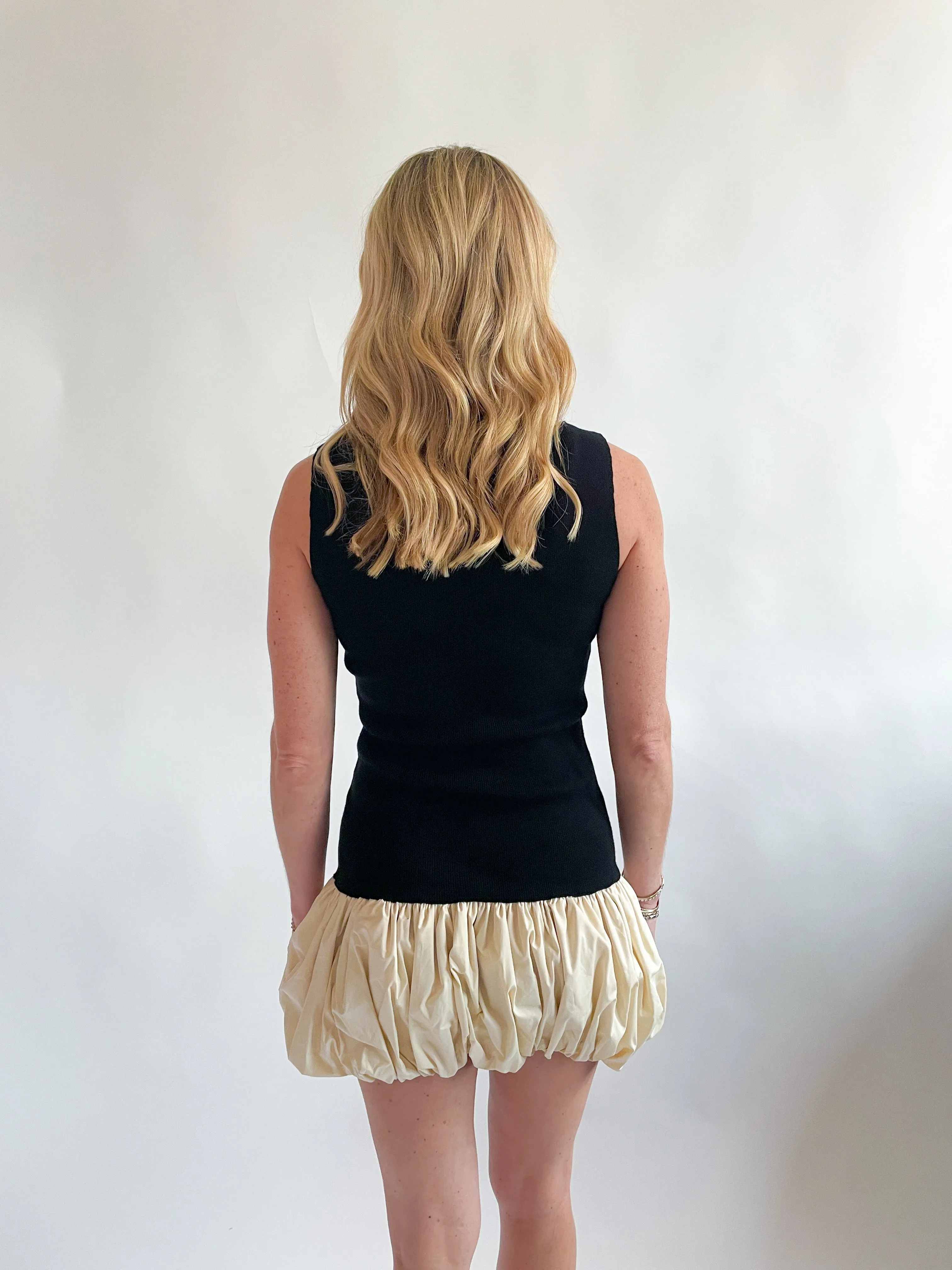 Cella Combination Mini Dress