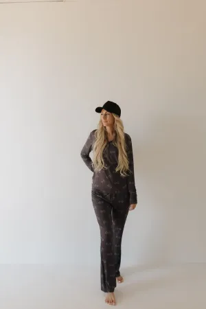 Charcoal Arm Day | Women's Bamboo Pajama