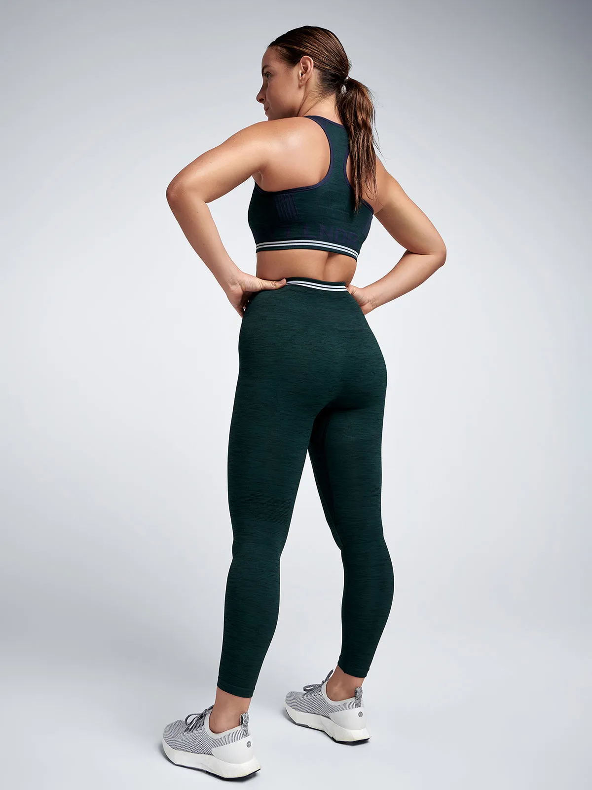 CHISEL LIGHT 7/8 Legging Dark Green Marl