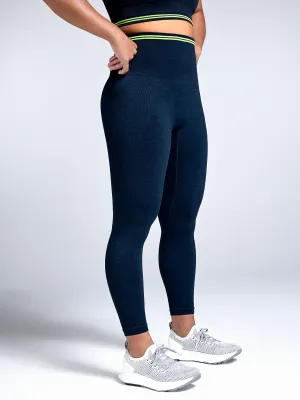 CHISEL LIGHT 7/8 Legging Navy Marl
