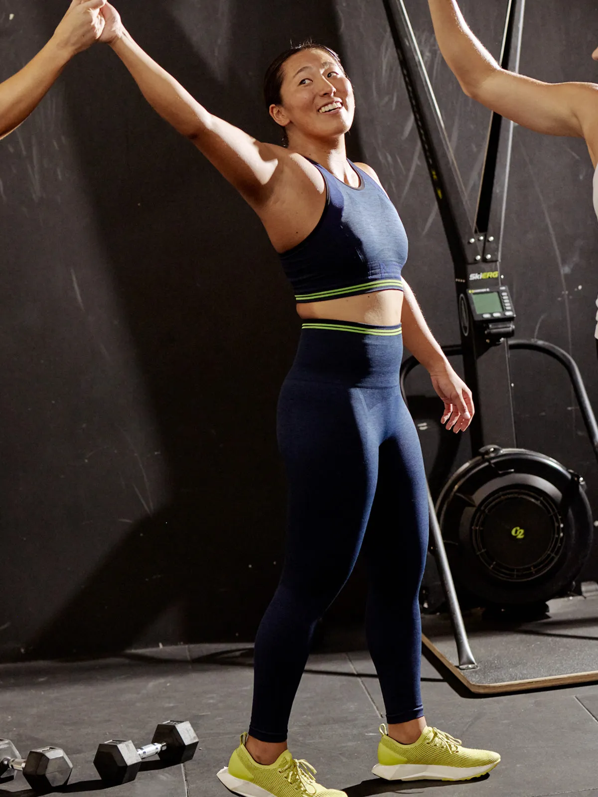 CHISEL LIGHT 7/8 Legging Navy Marl