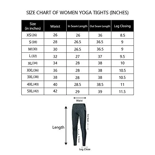 CHKOKKO Women Yoga Track Pants Stretchable Gym Sports Tights Sky Blue Small