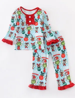 CHRISTMAS CHARACTER GIRLS PJS