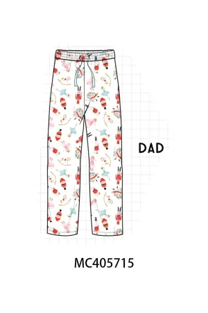 Christmas Nutcracker Men Pajamas Pants