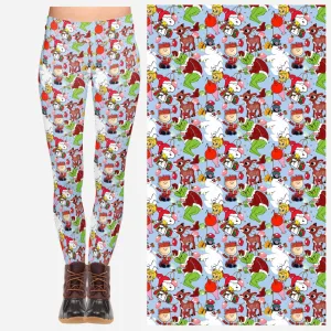 Christmas Toons Leggings