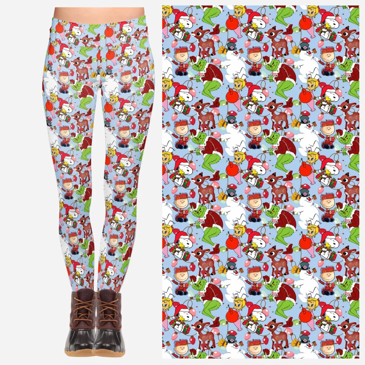 Christmas Toons Leggings
