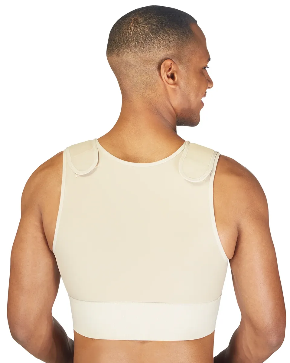Clearpoint Medical Men’s Shapewear Zippered Short Vest - 784