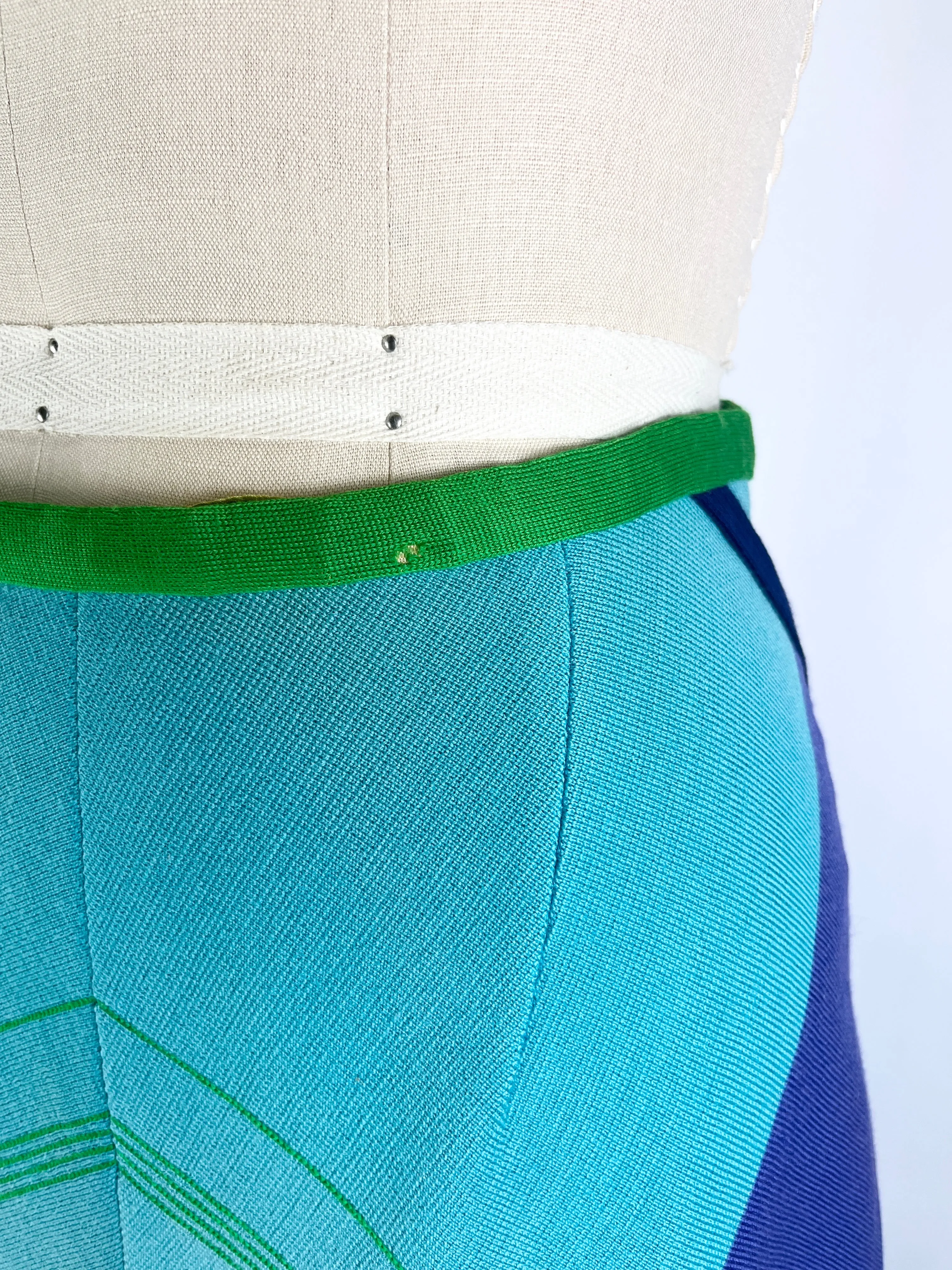 Color Block Skirt