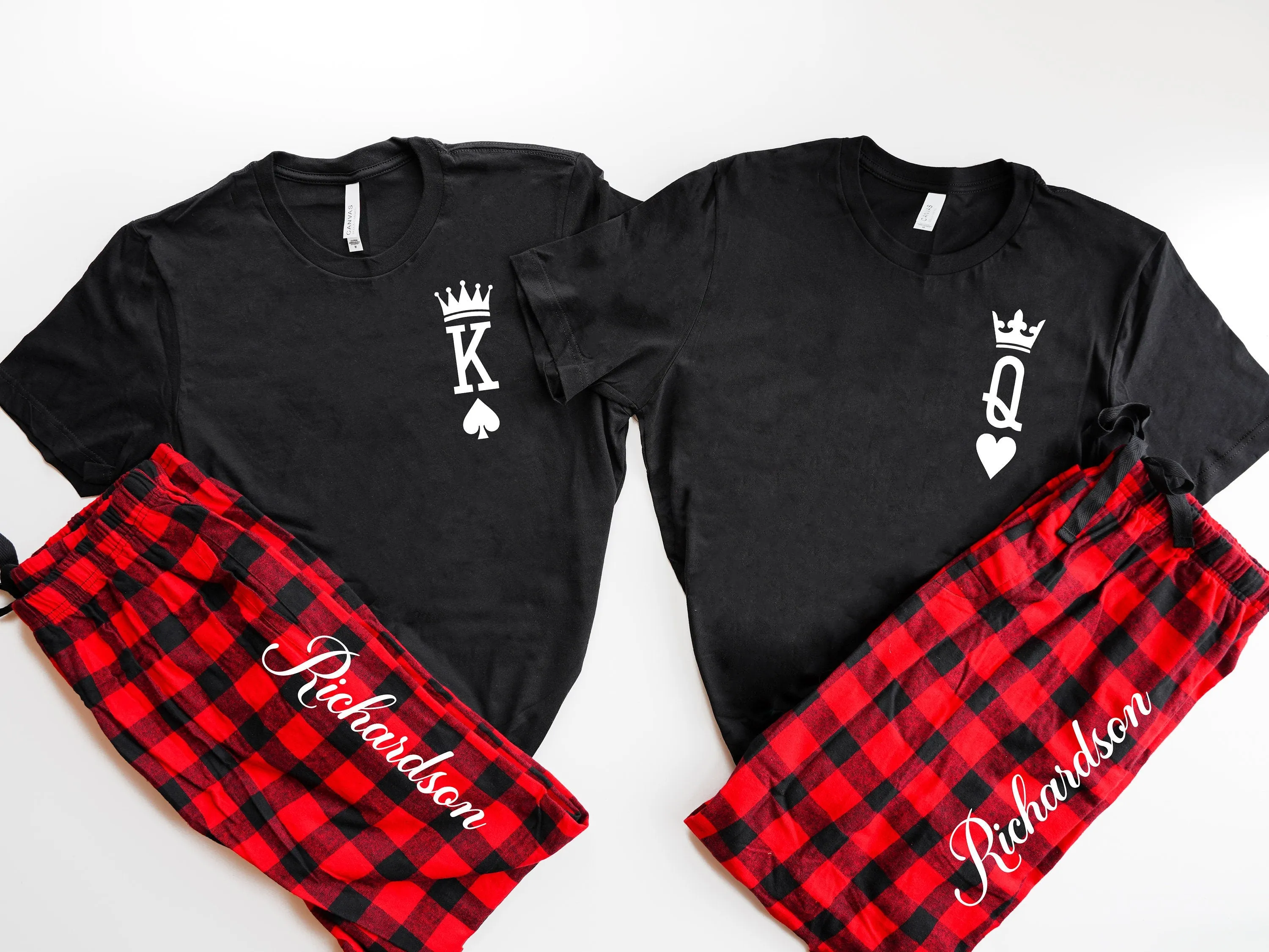 Couples King & Queens Christmas Matching Pajamas