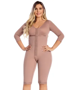 Delie Fajas Fit 360 Knee Length With Sleeves and Bra