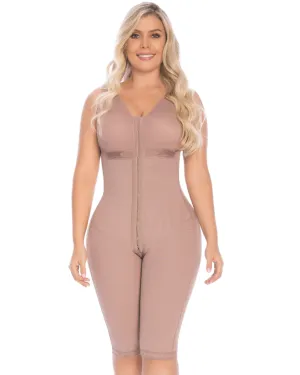 Delie Fajas Knee Length Full Body Suit Shapewear