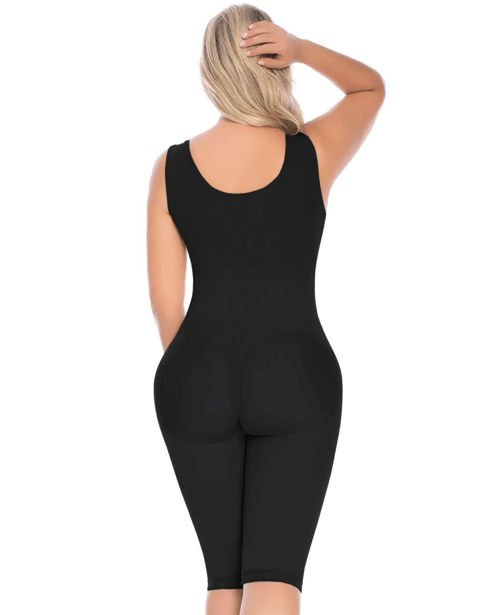 Delie Fajas Knee Length Full Body Suit Shapewear