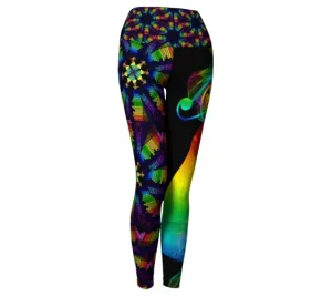 Digital - Music Yoga Leggings