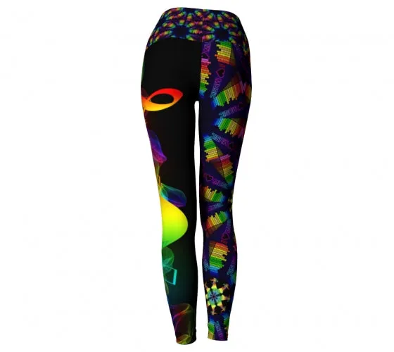 Digital - Music Yoga Leggings