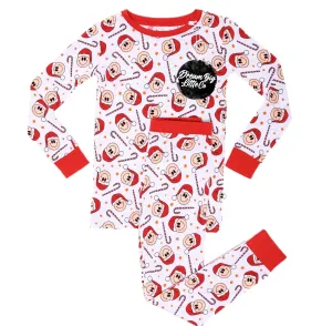 Dream Big Little Co Smiley Christmas L/S Dream Set