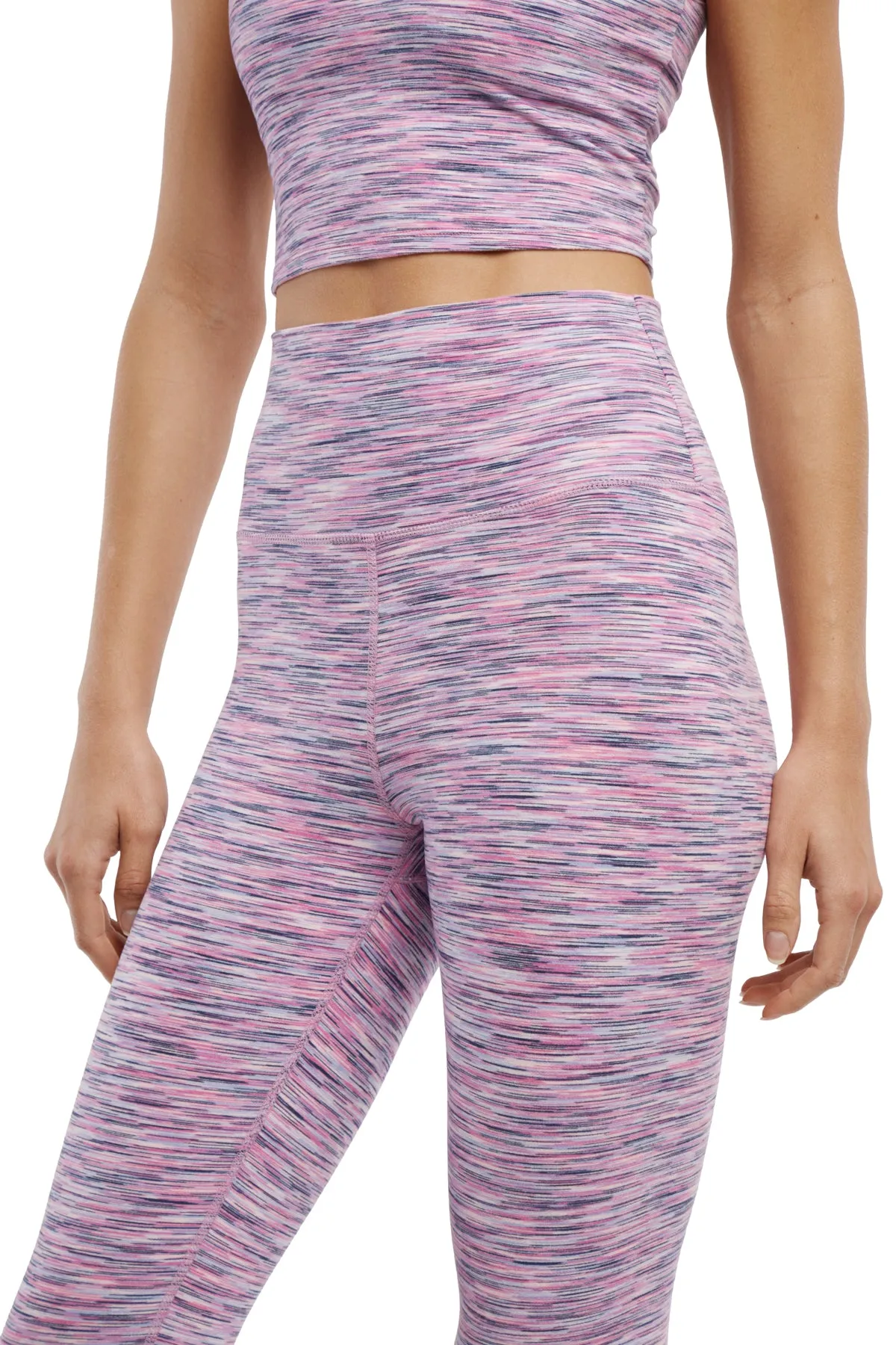 Easy 25" Legging (Rose Violet Spacedye)
