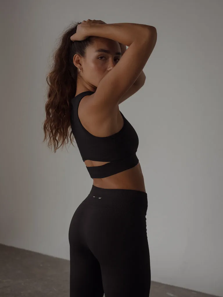 ELEMENTAL SEAMLESS TOP  - SHADOW