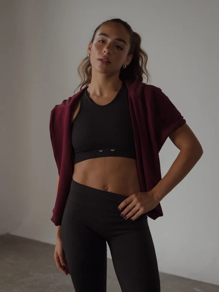 ELEMENTAL SEAMLESS TOP  - SHADOW