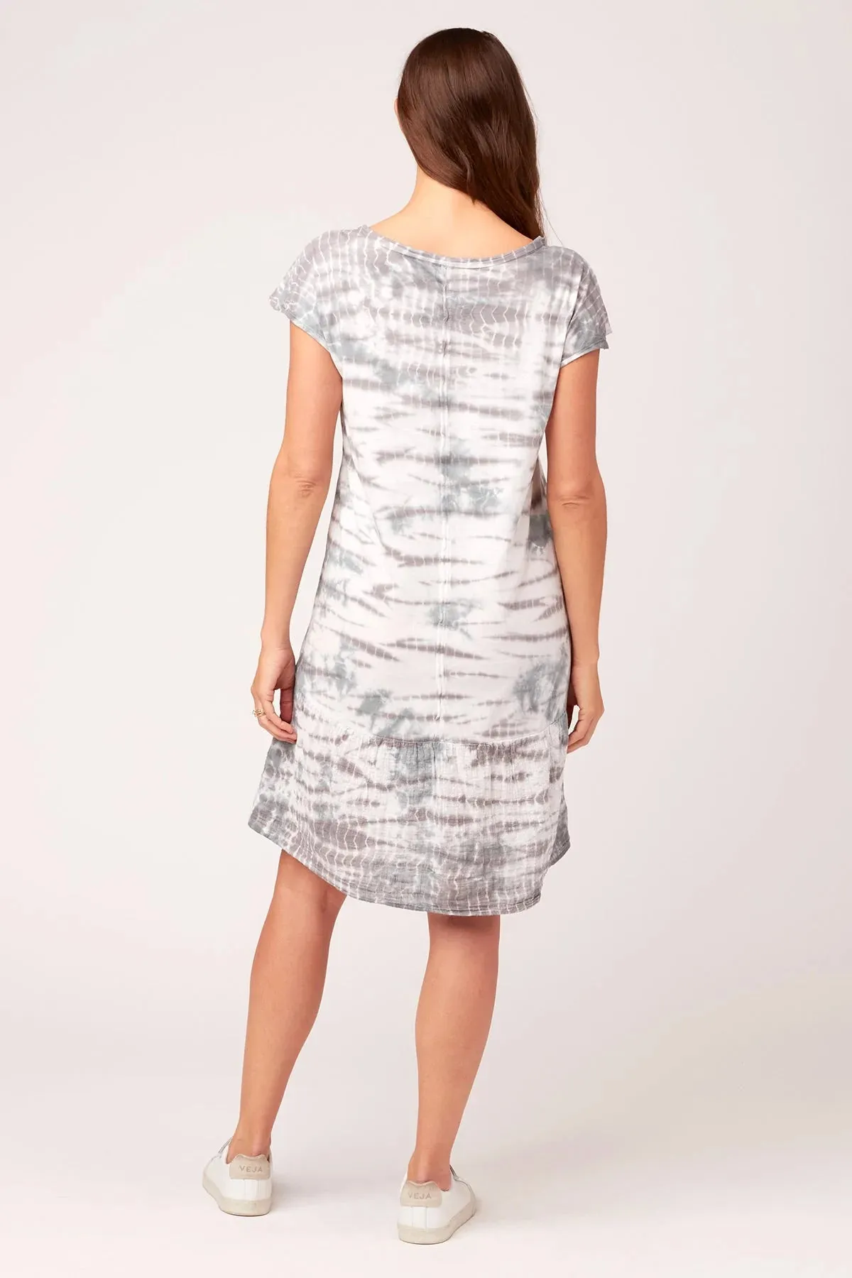 Elvie dress in matrix wash illusion