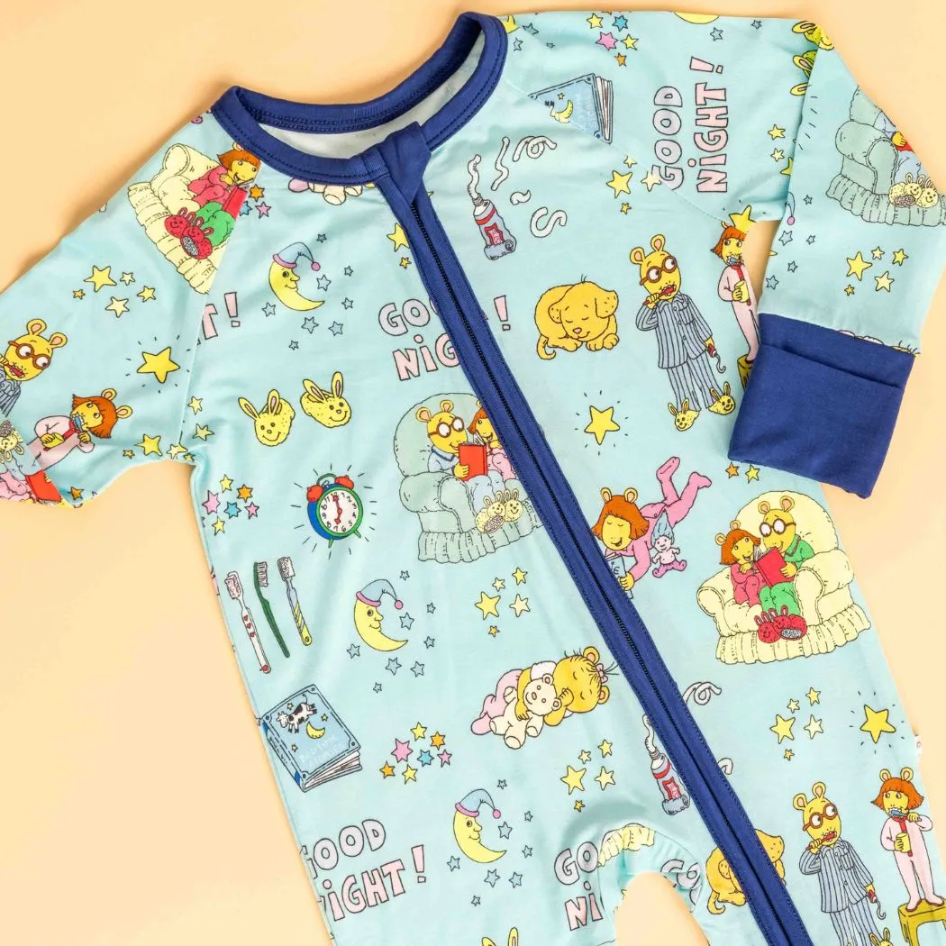 Emerson and Friends Good Night Arthur™ Bamboo Convertible Romper Baby Pajamas