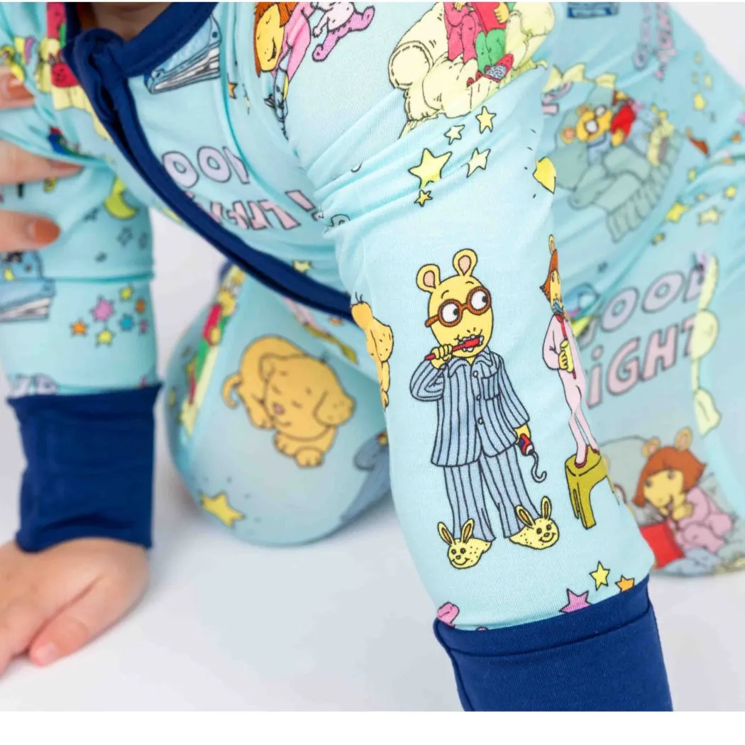 Emerson and Friends Good Night Arthur™ Bamboo Convertible Romper Baby Pajamas