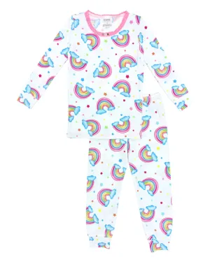 esme-  Rainbow & Stars Long Sleeve Set