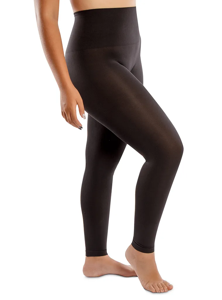 EuroSkins Womens Seamless Microfiber High Waist Leggings