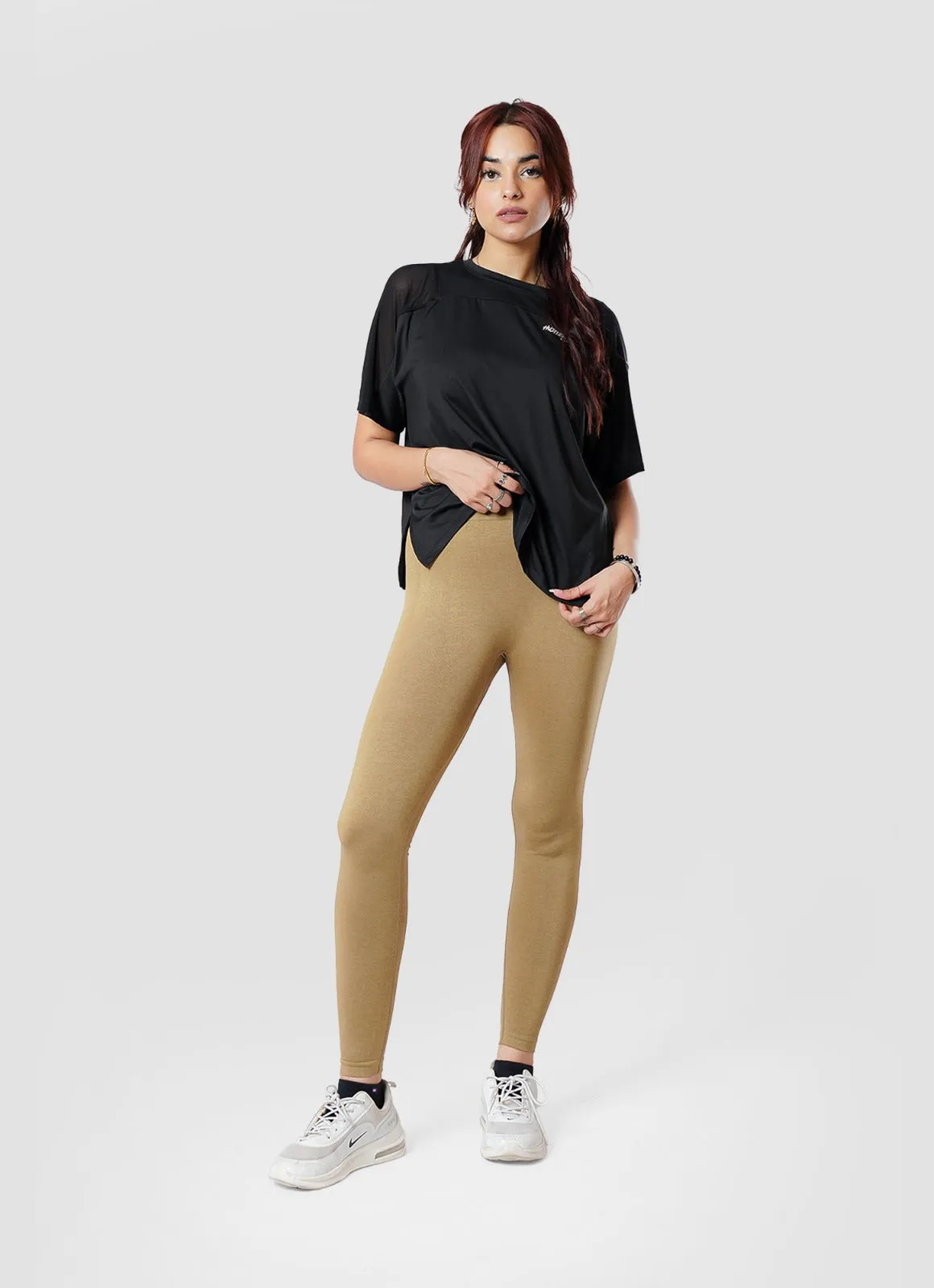 Everyday Seamless Leggings - Wheat
