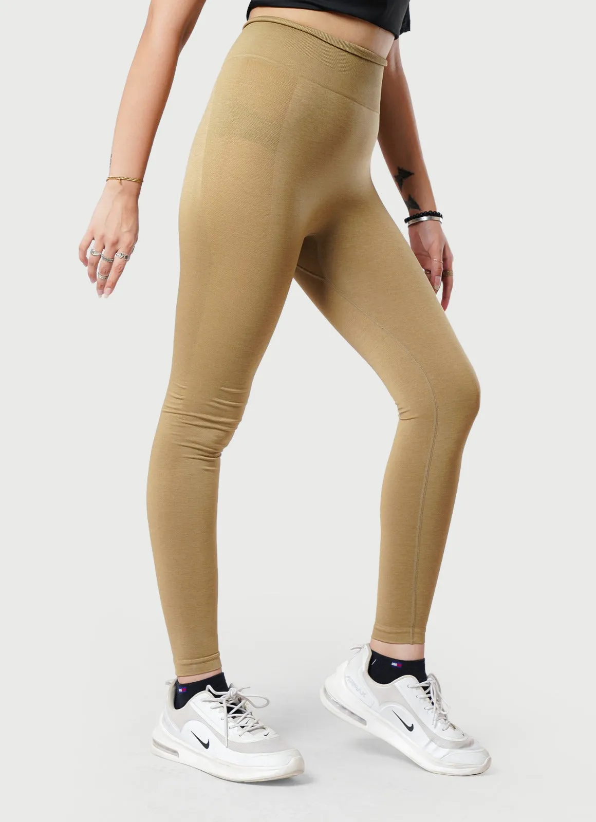 Everyday Seamless Leggings - Wheat