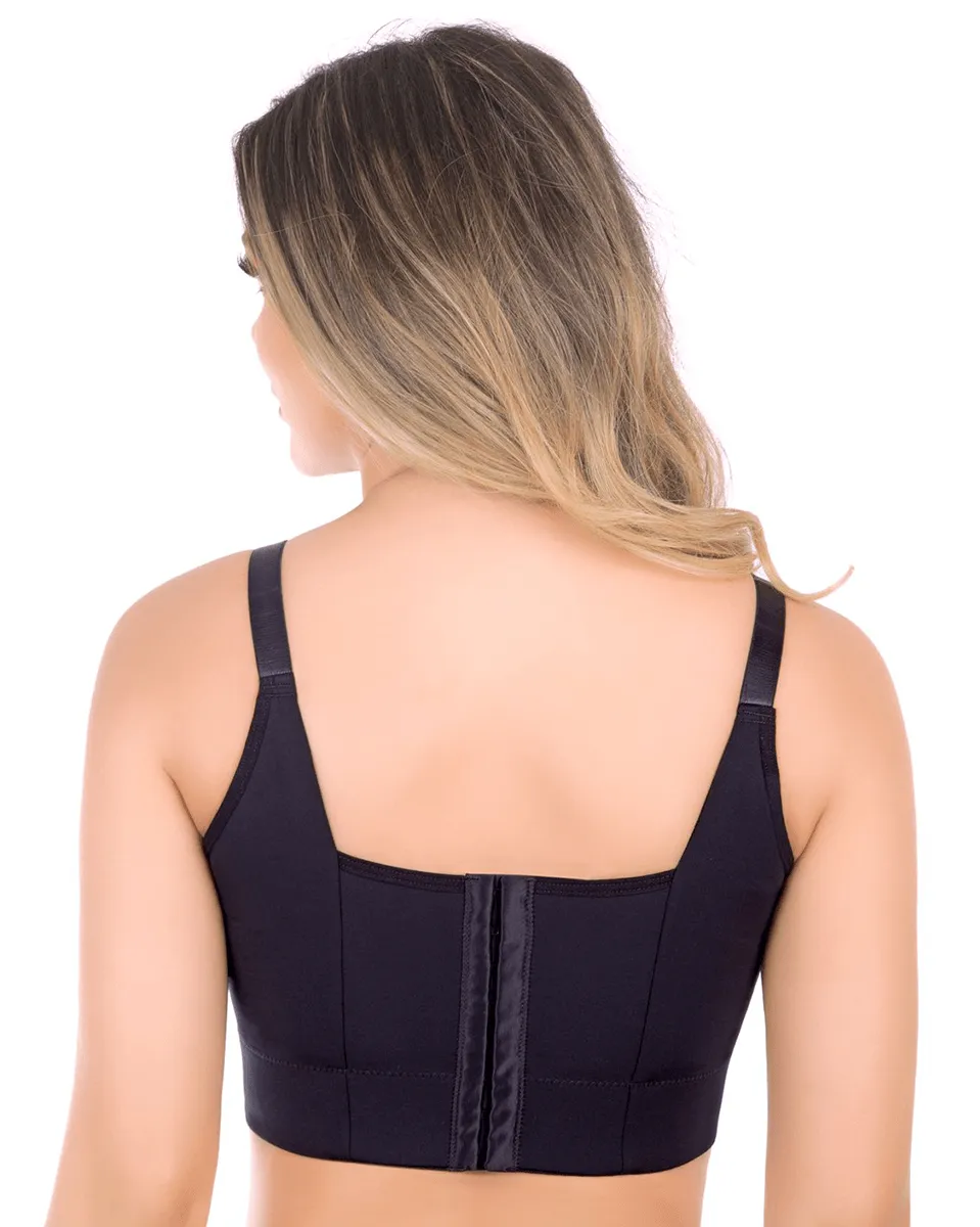 Fajas Uplady Extra Firm High Compression Push-Up Shapewear Bra