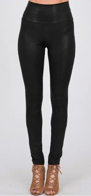 Faux Leather Leggings