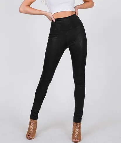 Faux Leather Leggings