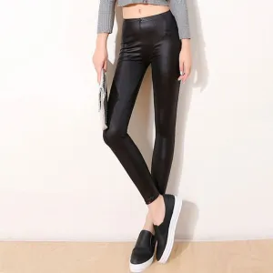 Faux Leather Leggings