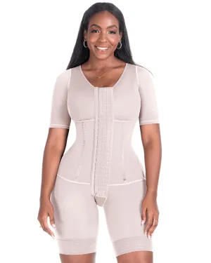 Final Sale Clearance Bling Shapers Colombian Fajas with Sleeves and Built-In Bra