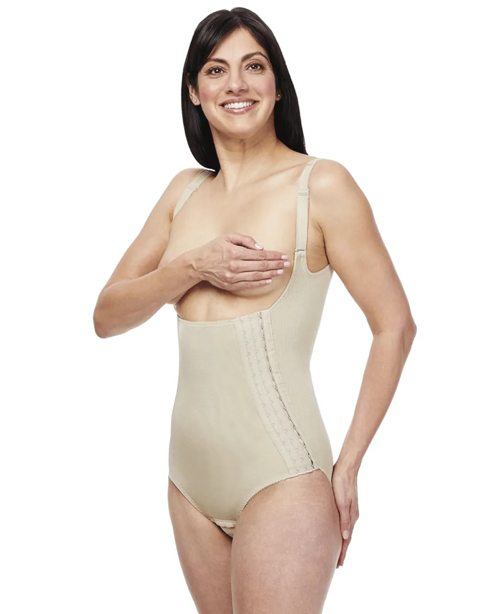 Final Sale Clearance Clearpoint Medical High Back Torso Brief Hook and Eye Shapewear - 810