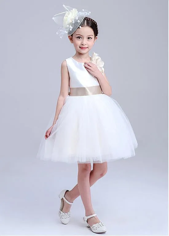 Flower Girl Dresses With Handmade Flowers
