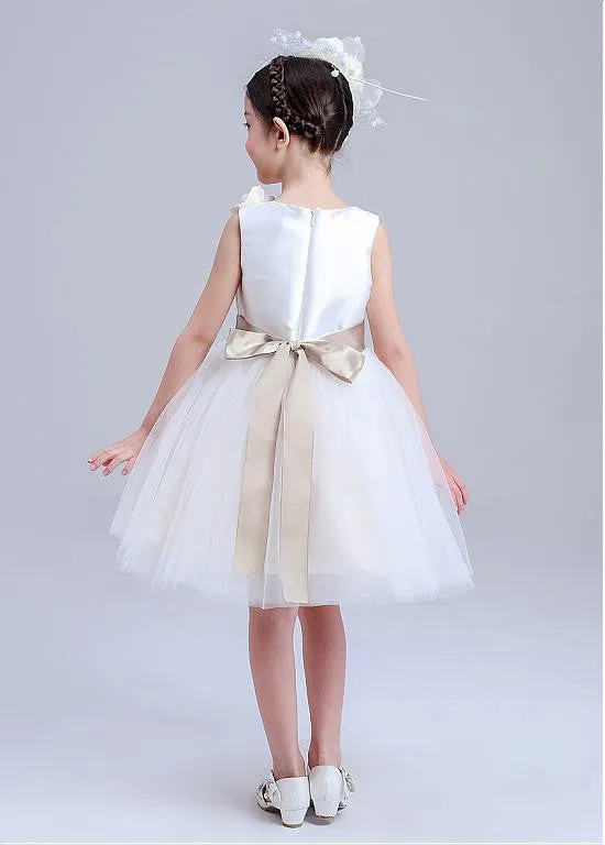 Flower Girl Dresses With Handmade Flowers